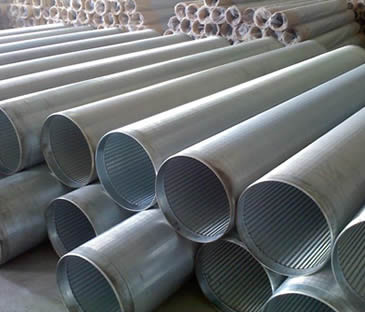Many bulked and plastic cloth packing galvanized wedge wire filter elements in stock